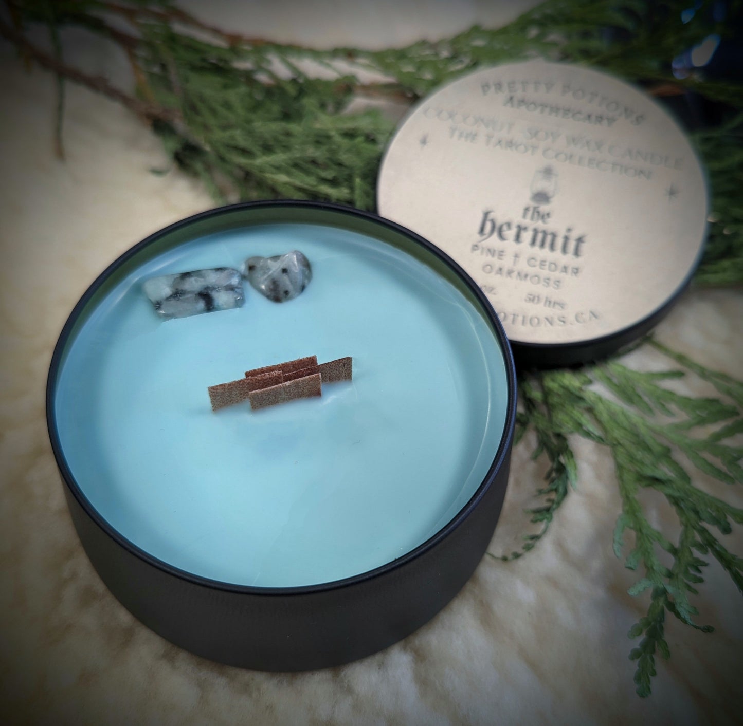 THE HERMIT Tarot Collection Candle