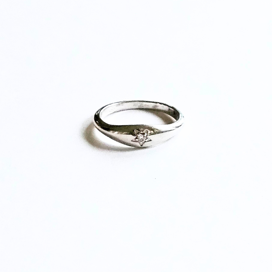 Shining Star Sterling Silver Ring
