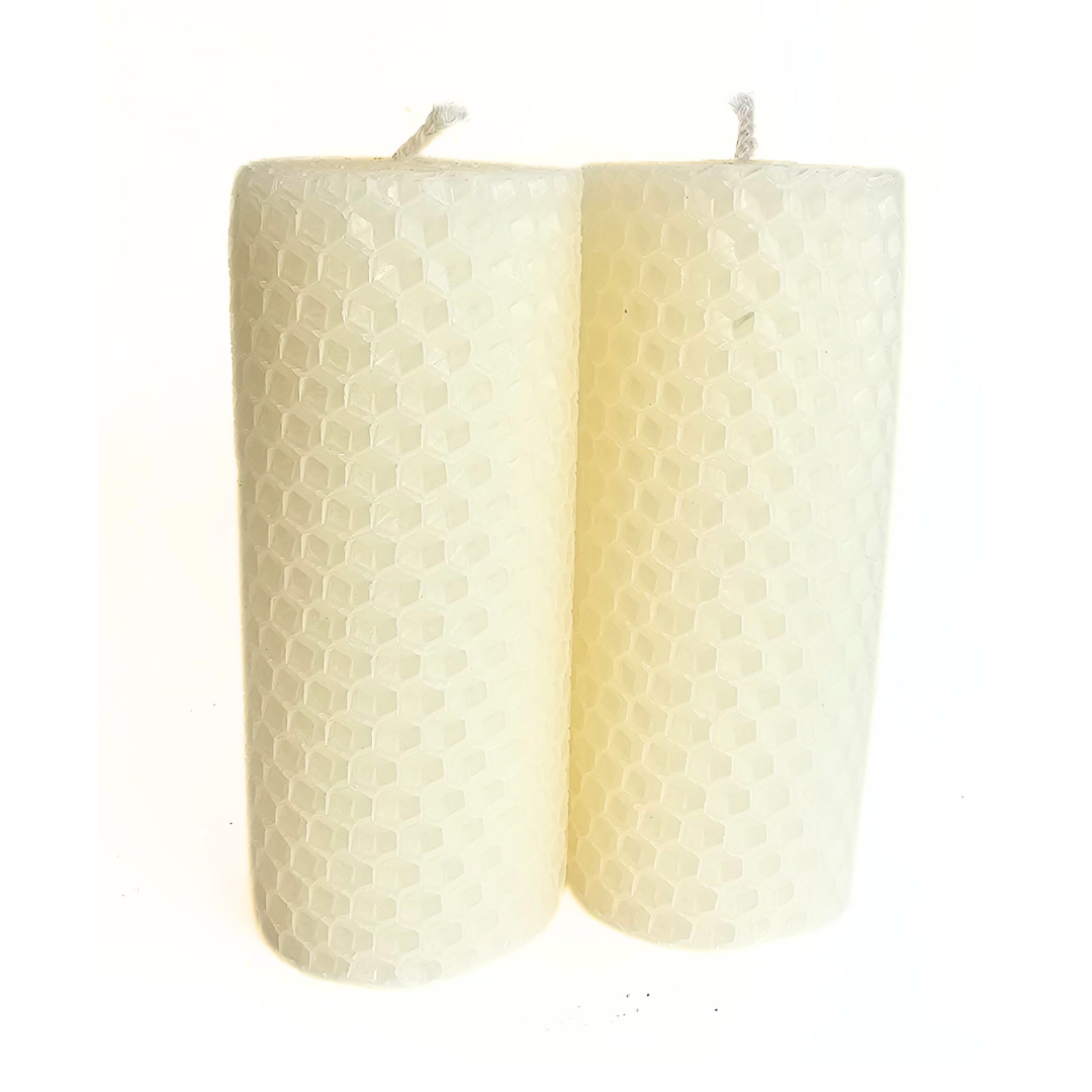 White Beeswax Candle Altar Set – Purity, Intention, and Sacred Light
