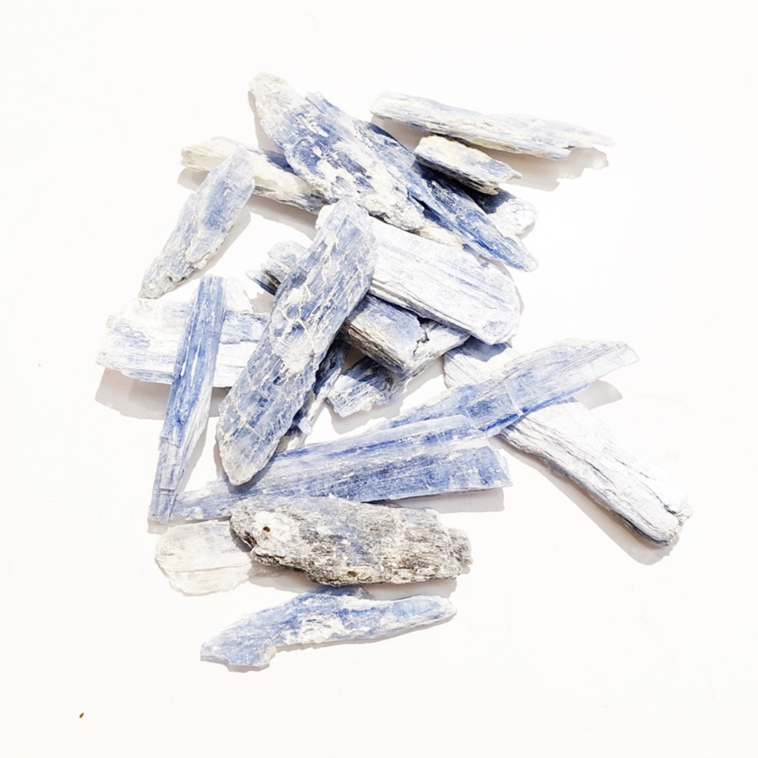 Blue Kyanite (Raw Blades) - Energetic Shield and Healing Conduit
