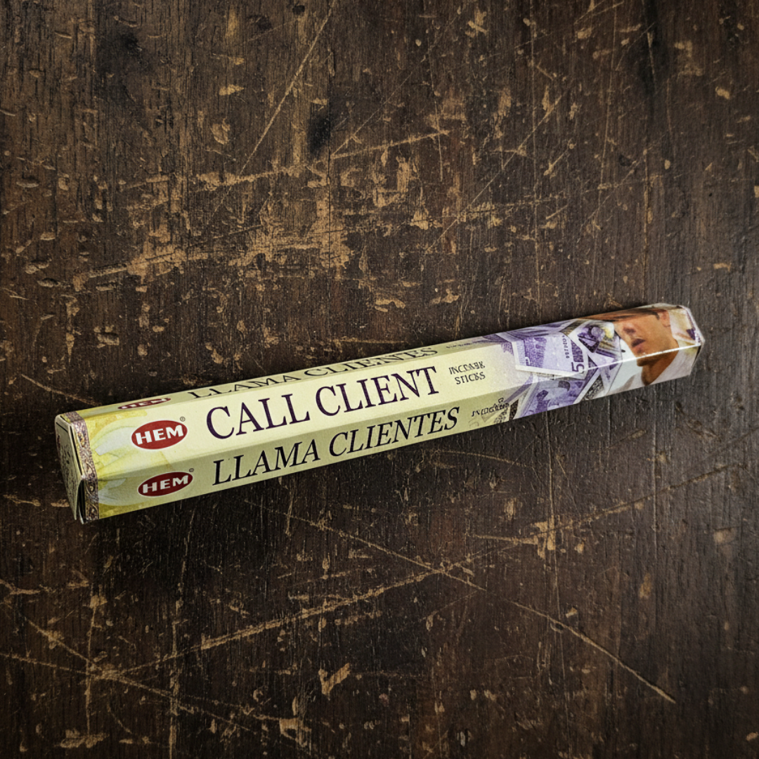 Call Client Incense Sticks - Set the Stage for Money, Success & Luck