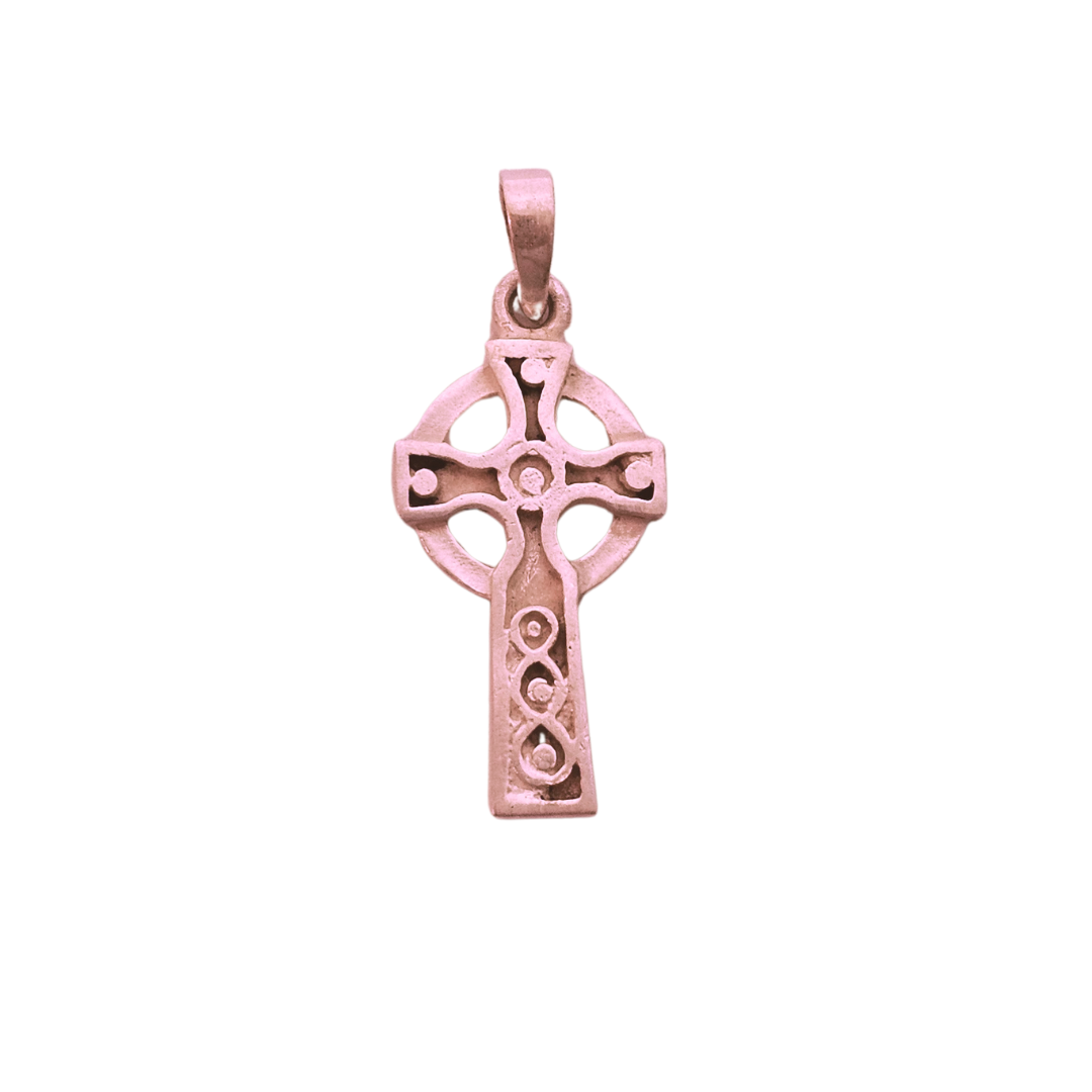 Sterling Silver Celtic Cross Pendant – A Timeless Symbol of Faith, Heritage, and Protection