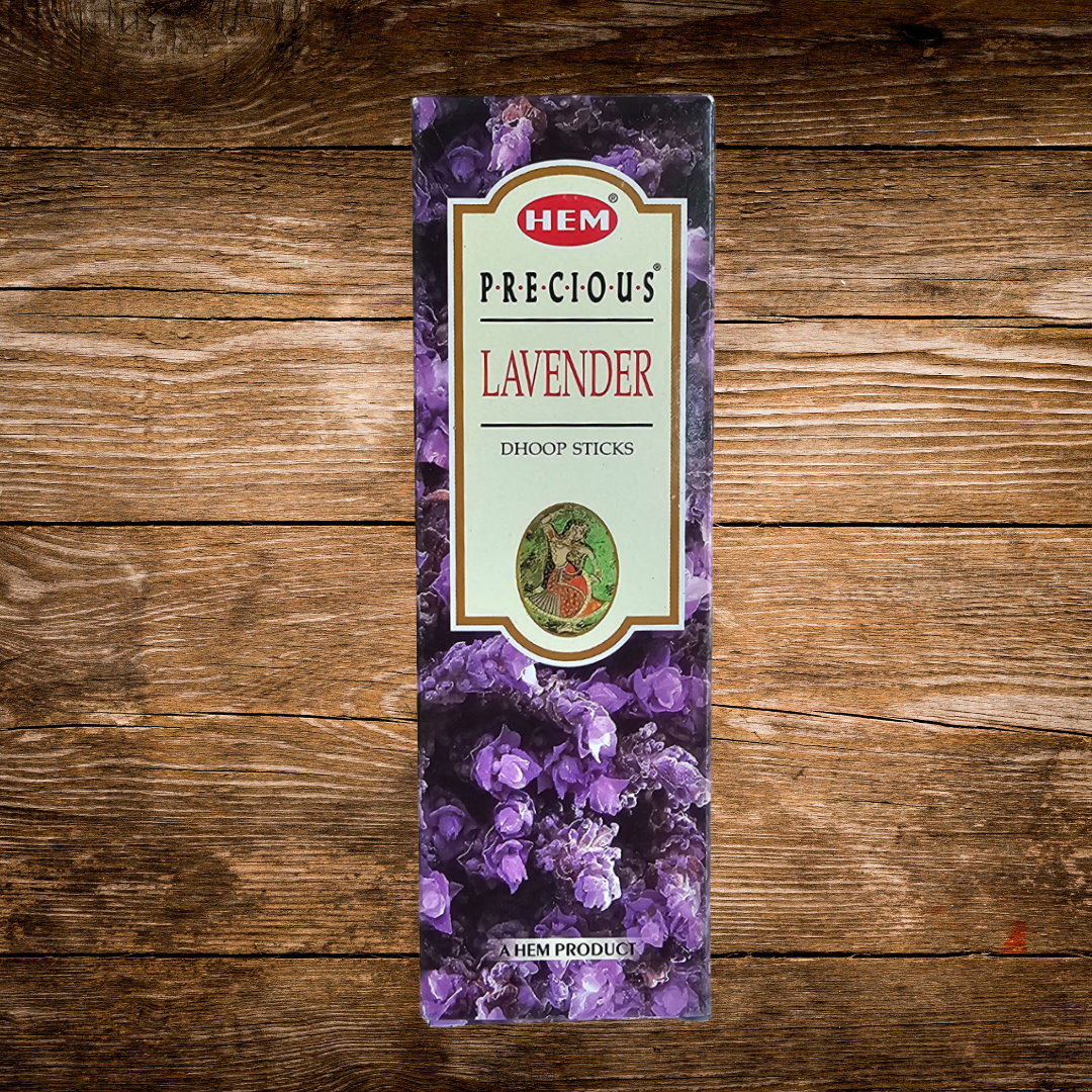 Precious Lavender Dhoop Incense Sticks - Calming and Soothing