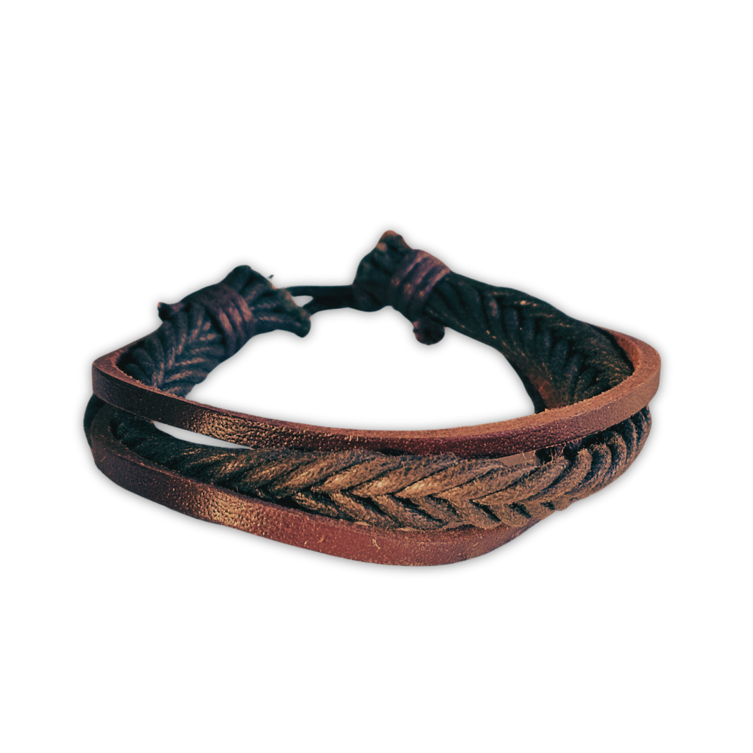 Braided Leather Bracelet
