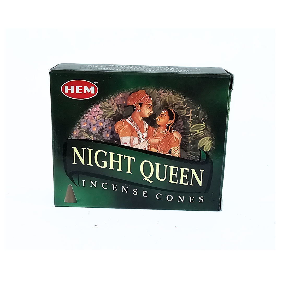 Night Queen Incense Cones - Embrace the Allure of the Night