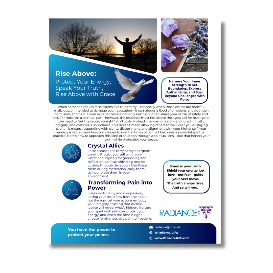 Rise Above: Protect Your Energy, Speak Your Truth, and Rise Above With Grace