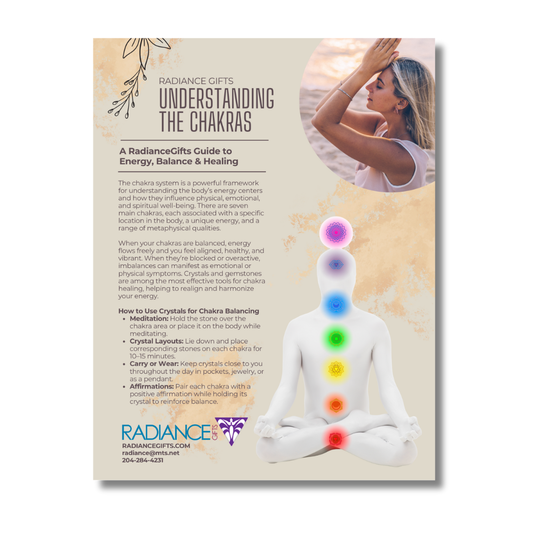 Understanding the Chakras: A RadianceGifts Guide to Energy, Balance & Healing