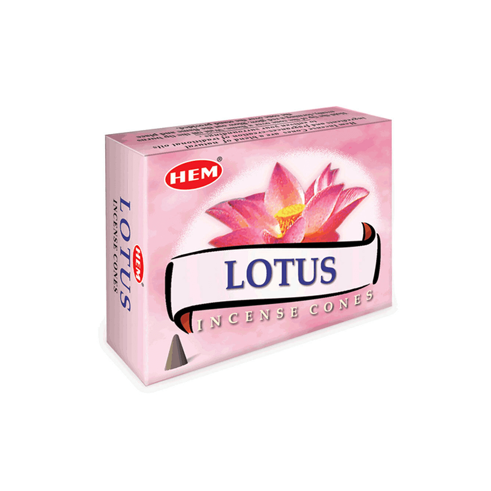 Lotus Incense Cones - Serenity and Spiritual Awakening