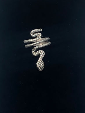 Sterling Silver Snake Ring - Sz 7
