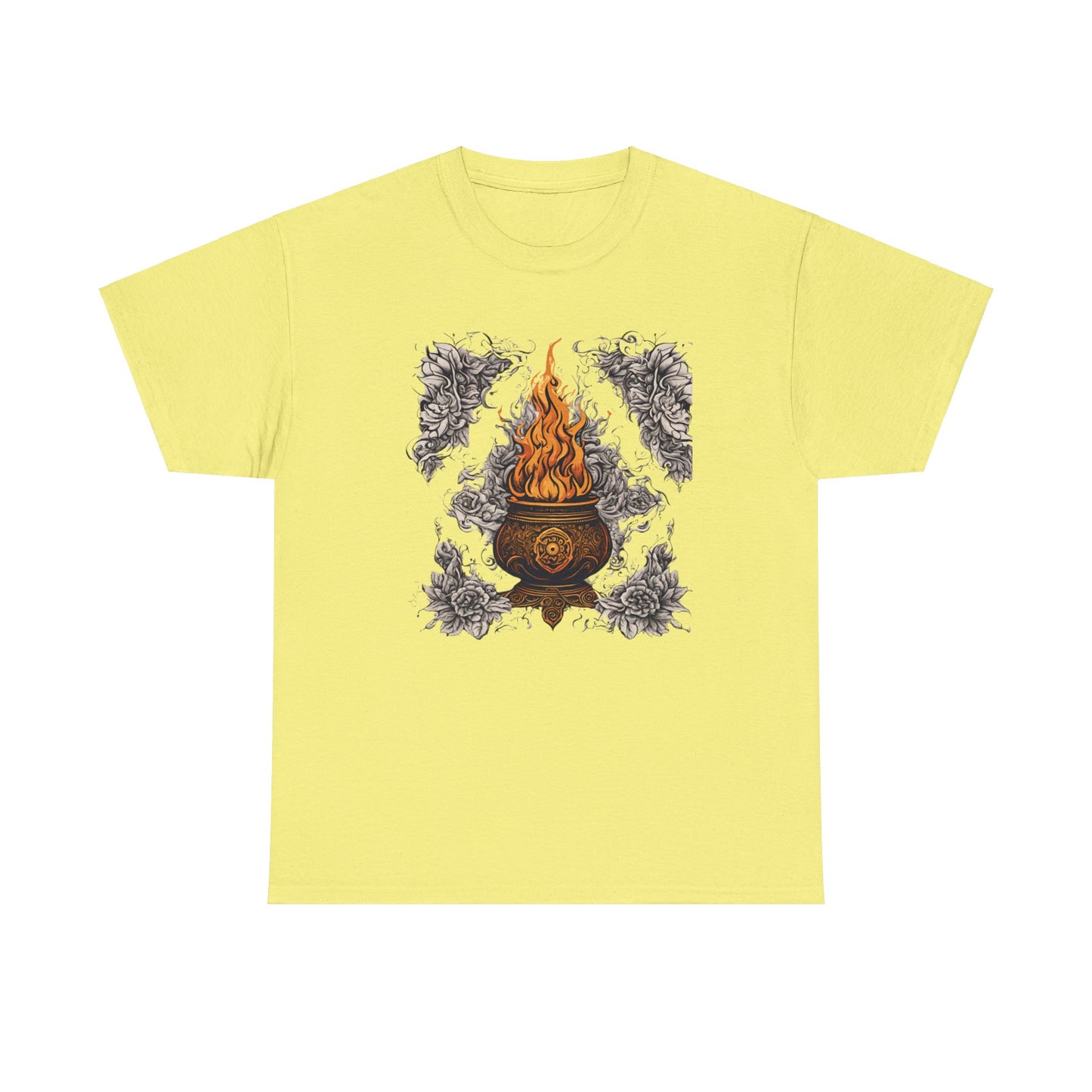 Incense Burning Cotton Tee