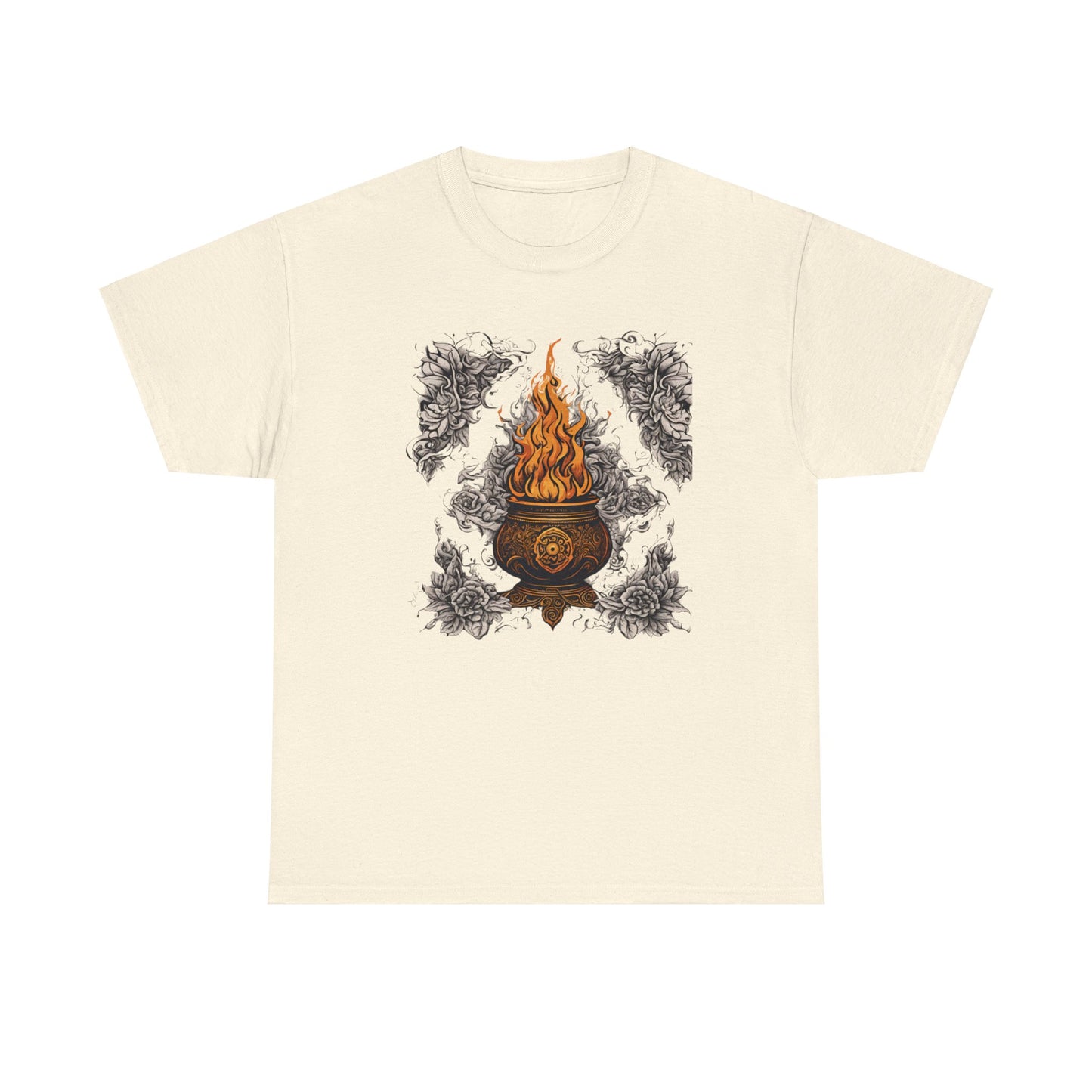 Incense Burning Cotton Tee