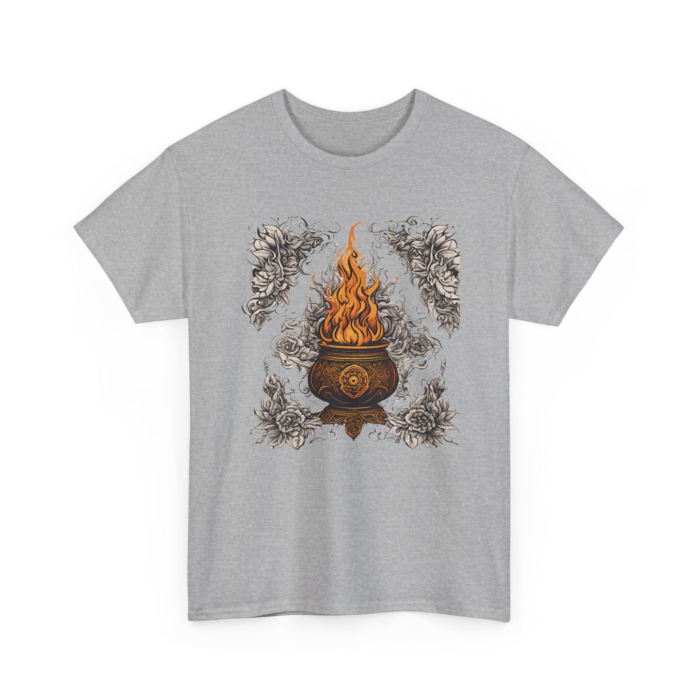 Incense Burning Cotton Tee