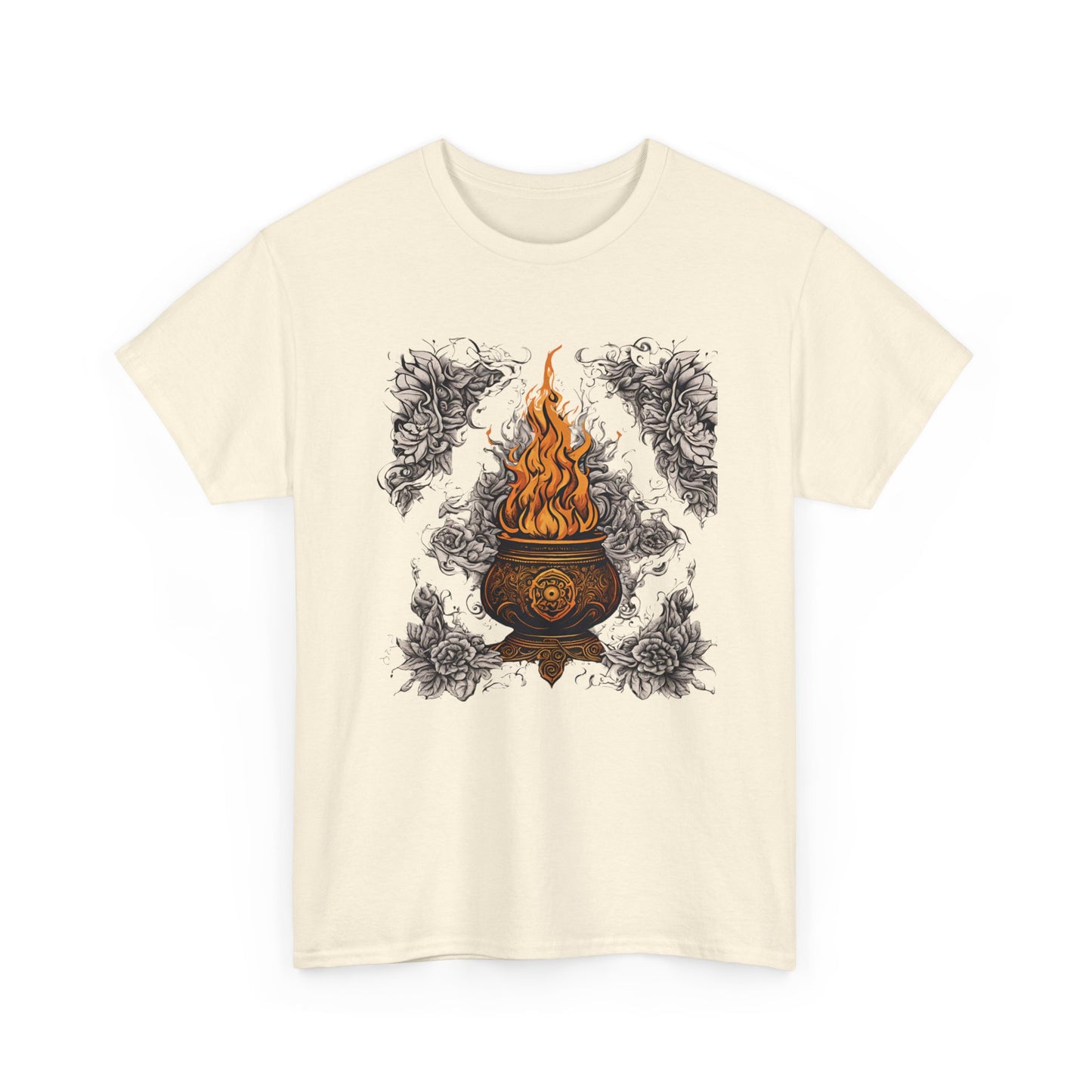 Incense Burning Cotton Tee