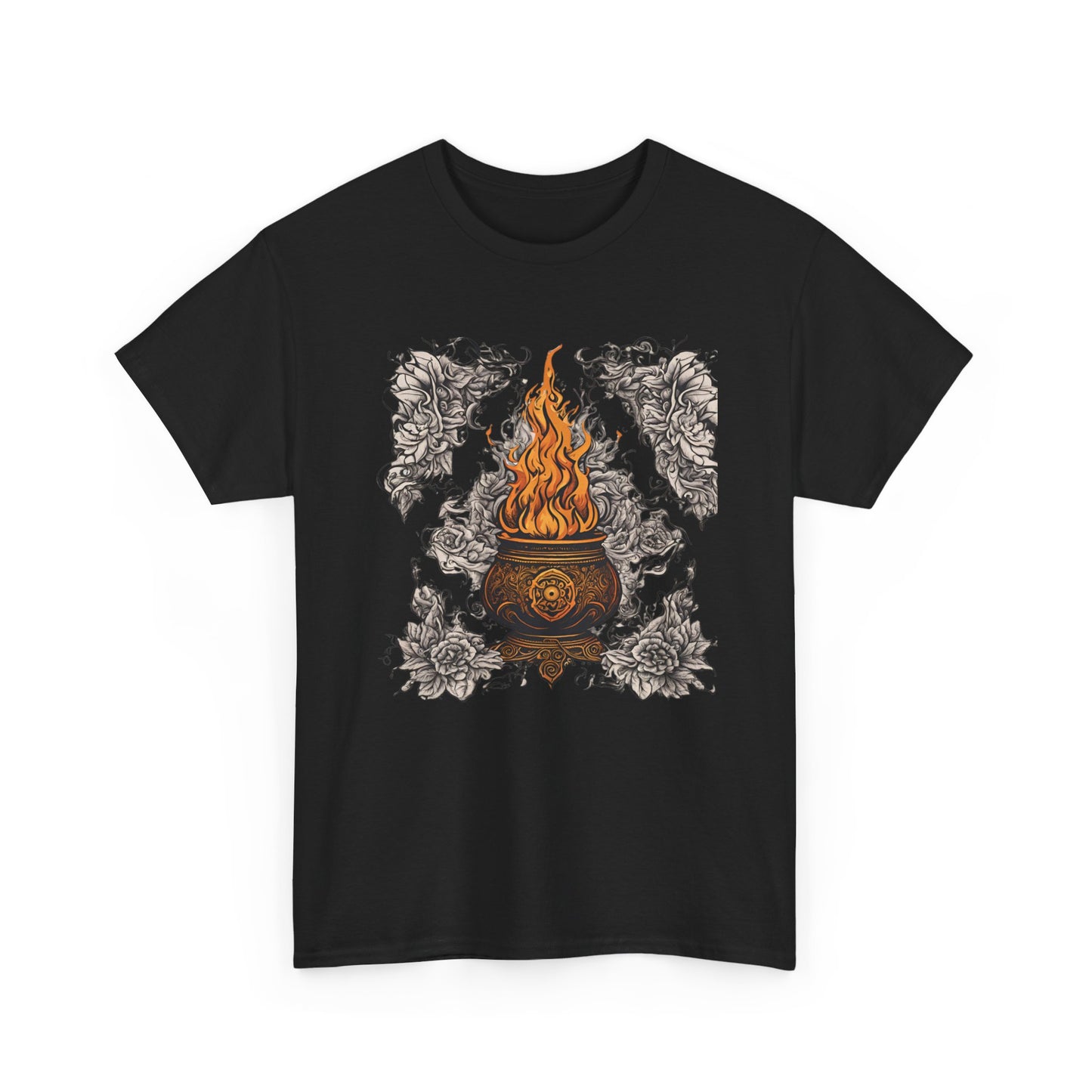 Incense Burning Cotton Tee