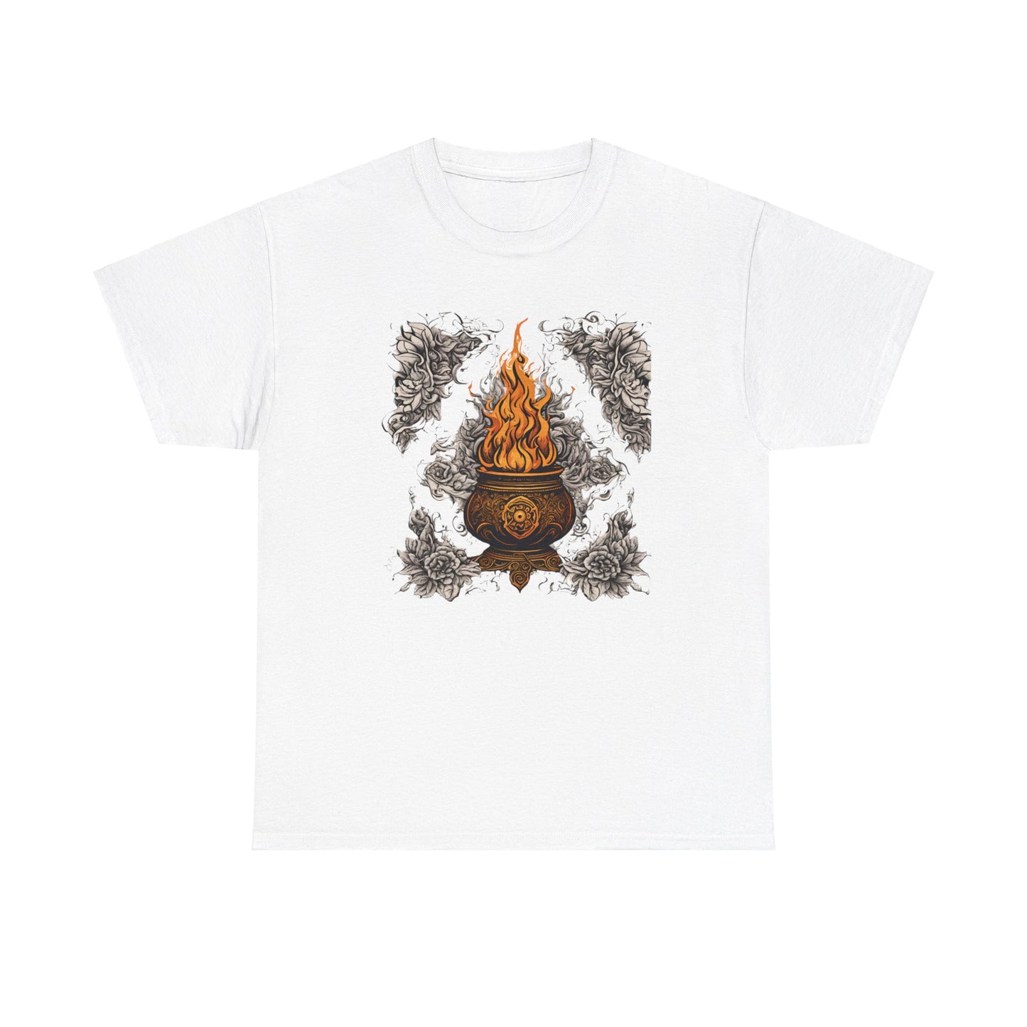 Incense Burning Cotton Tee