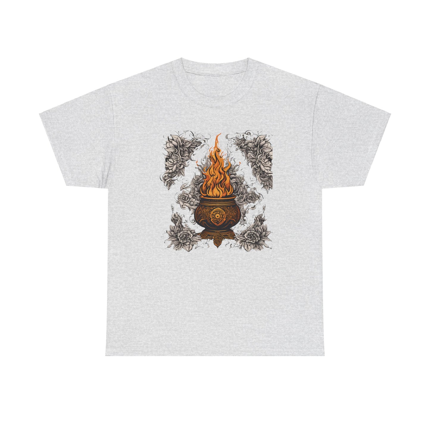 Incense Burning Cotton Tee