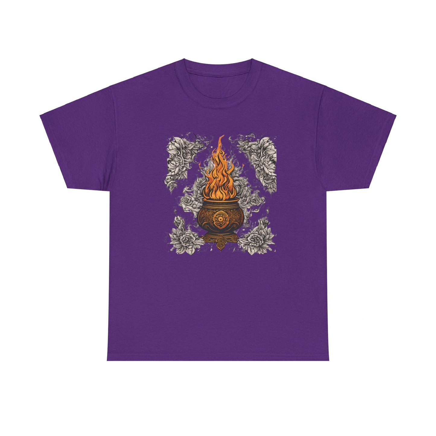 Incense Burning Cotton Tee