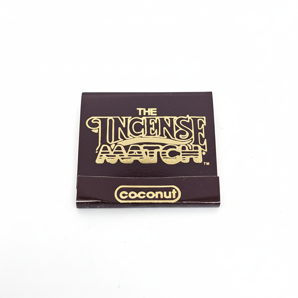 Coconut Incense Matches – Tropical, Sweet & Relaxing
