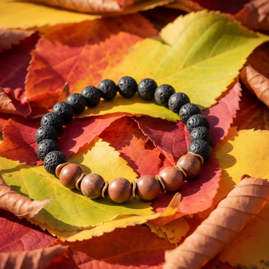 Earth & Essence Picture Jasper Aromatherapy Bracelet