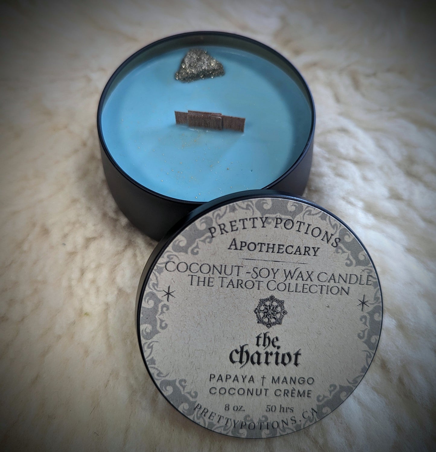 THE CHARIOT Tarot Collection Candle