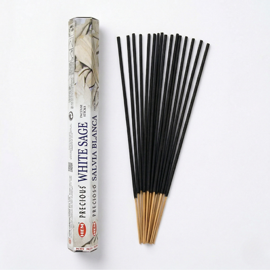 Precious White Sage Incense Sticks - Purification & Light