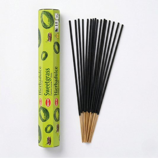 Sweetgrass Incense Sticks - Sacred Harmony