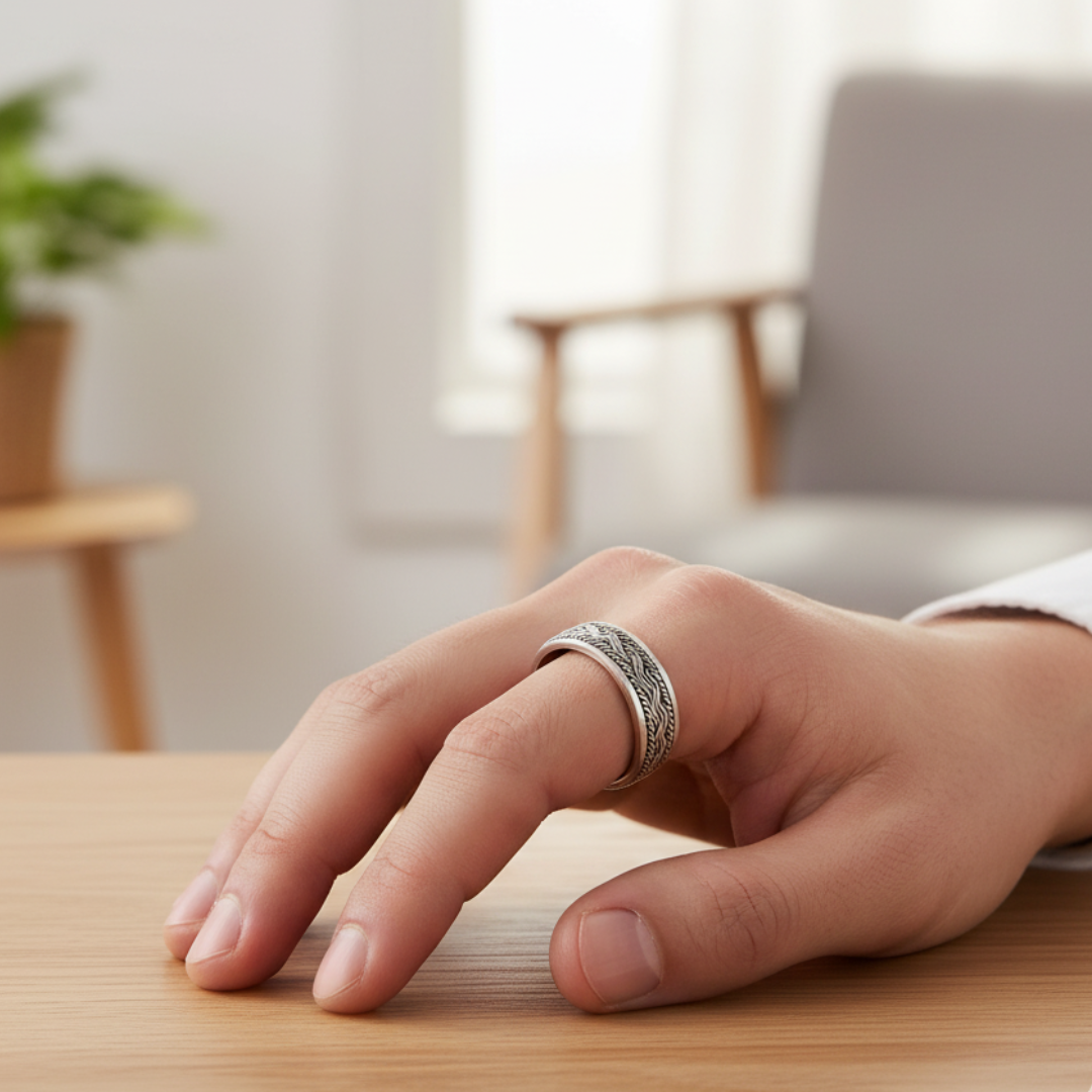 Thai Braid Ring - Sz 14 - Craftsmanship Meets Tradition