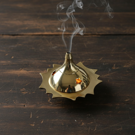Brass Incense Cone Burner
