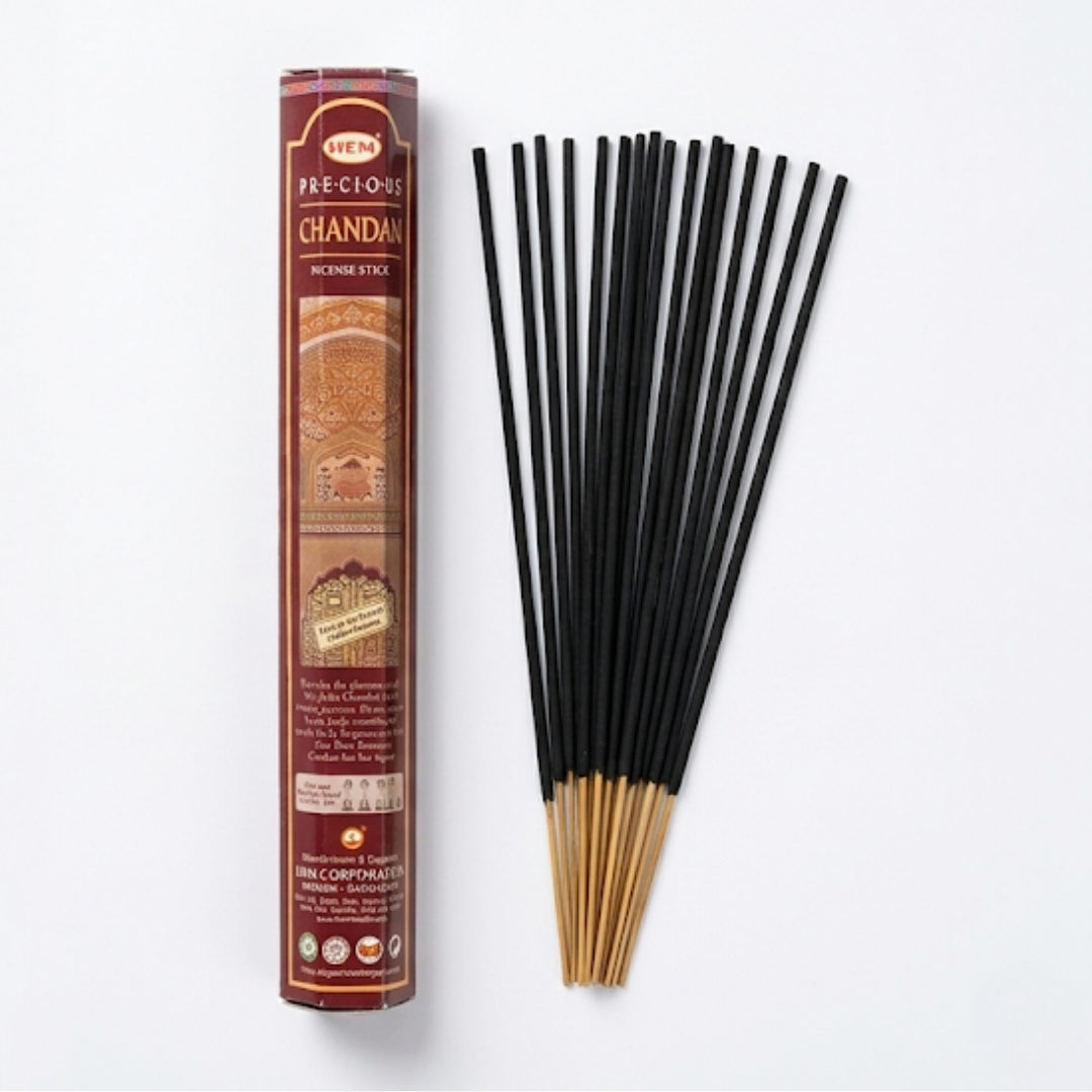 Precious Chandan Incense Sticks - A Journey to Sandalwood's Heart
