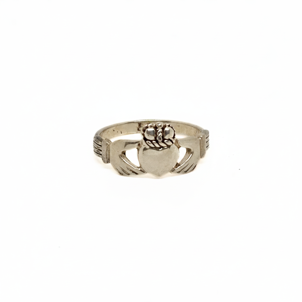Claddagh Ring - Sz 8 - Love, Loyalty, and Friendship