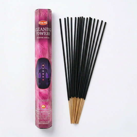 Cleaning Powers Incense Sticks - Refresh and Reset