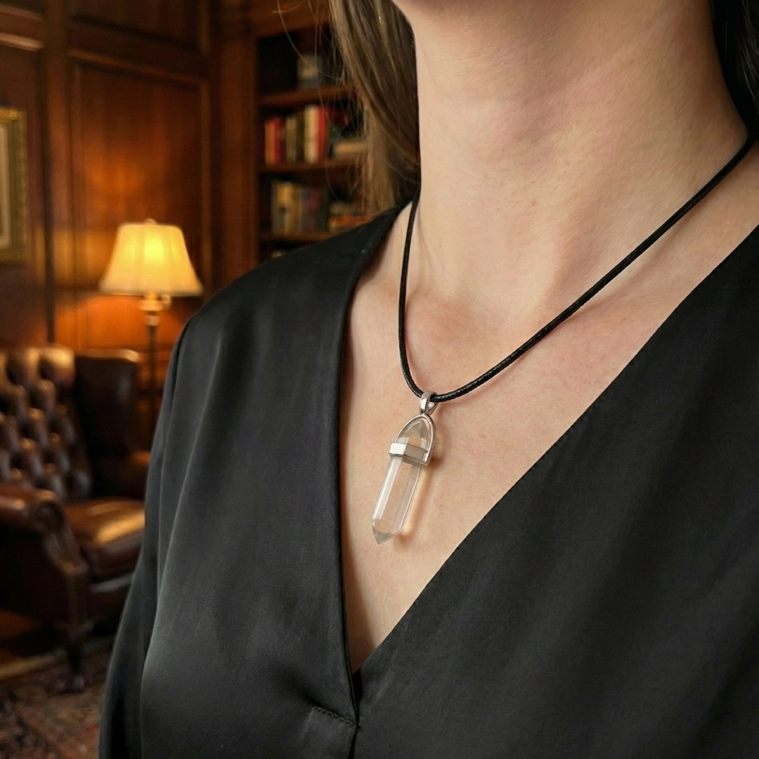 Clear Quartz Point Pendant