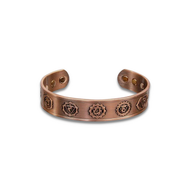 Magnetic Copper Chakra Bracelet