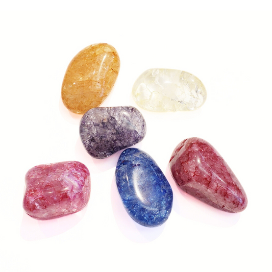 Crackle Quartz - Symphony of Joy and Playfulness