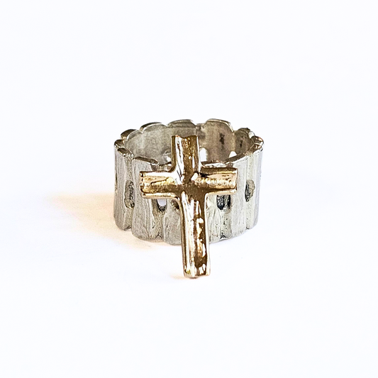 Cross Ring - Sz 6