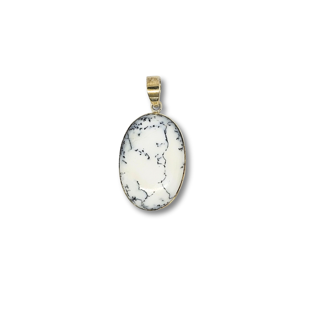 Dendritic Opal Pendant