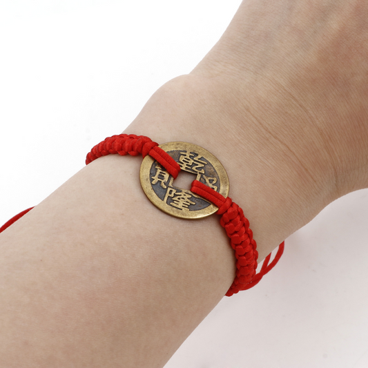 Red String Braided Kabbalah Friendship Bracelet