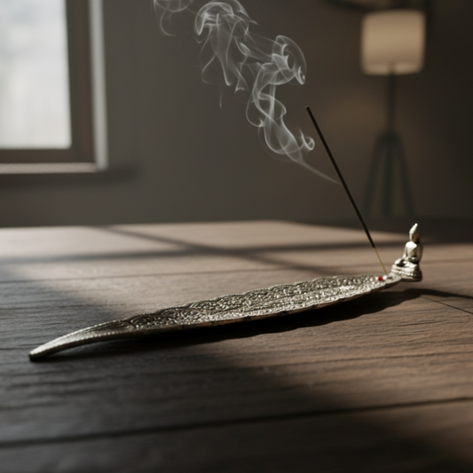 Thai Buddha Aluminum Incense Burner