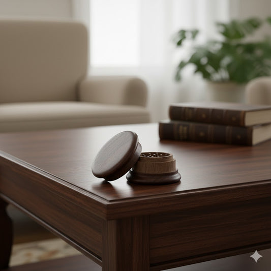 Wooden Herb Grinder – 2"