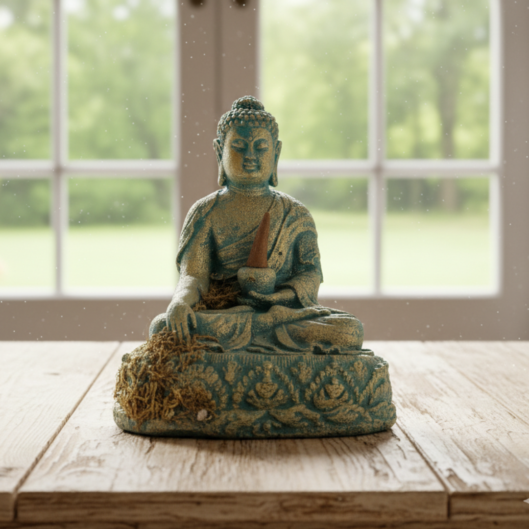 Thai Buddha Incense Holder/Statue