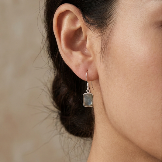 Labradorite Earrings