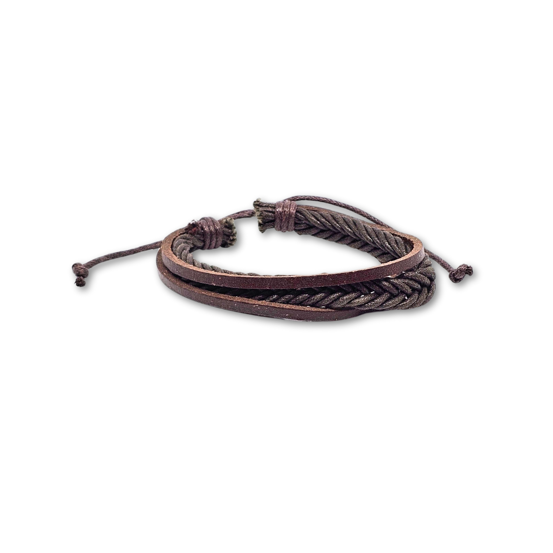 Braided Leather Bracelet