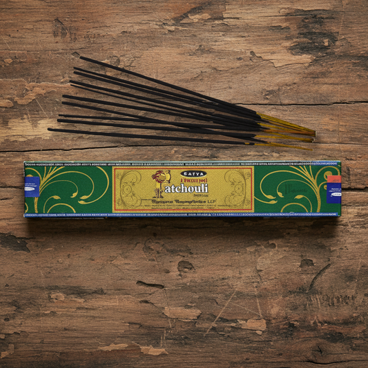 Natural Patchouli Incense Sticks - Earthly Tranquility