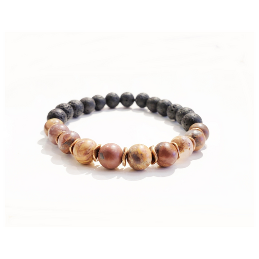 Picture Jasper Aromatherapy Bracelet