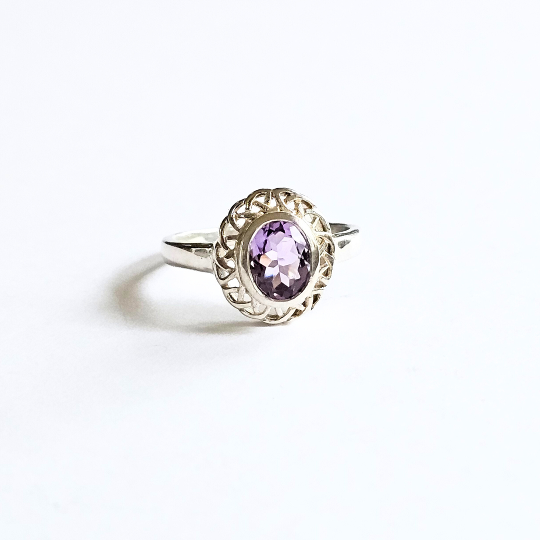 Amethyst Ring - Sz 8