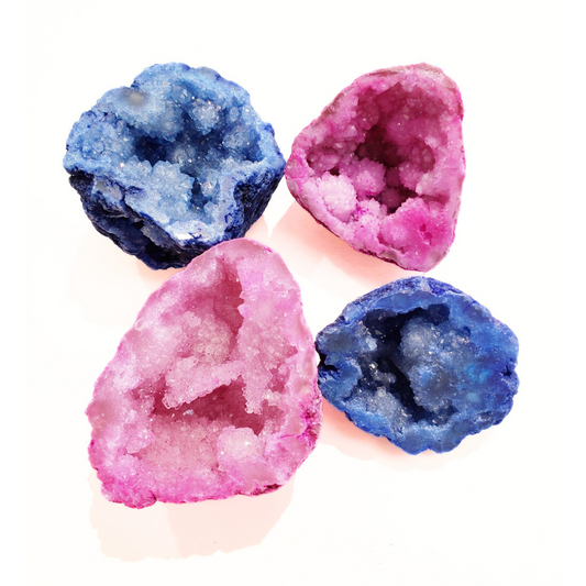 Rainbow Geodes - Protection and Luck