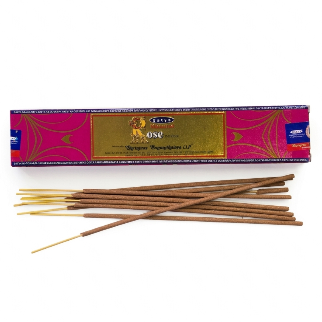 Natural Rose Incense Sticks - Timeless Elegance of the Rose