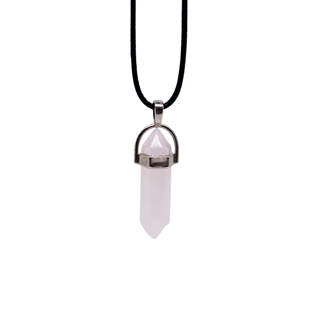 Rose Quartz Point Pendant -  Love • Compassion • Emotional Healing