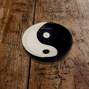 Round Yin Yang Incense Holder
