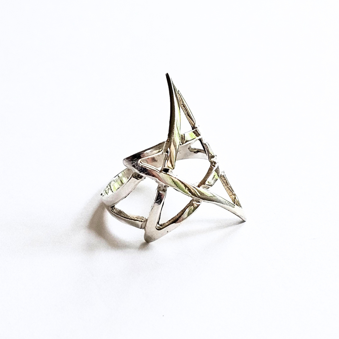 Pentagram Ring - Sz 8, 9